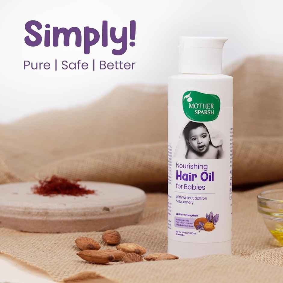 Mother Sparsh Nourishing Baby Hair Oil