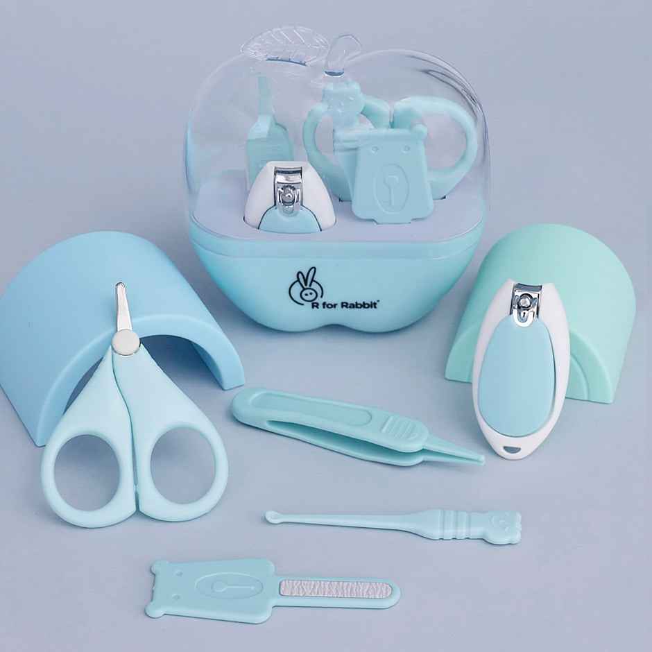 R for Rabbit Stylo Apple Baby Manicure Set Blue