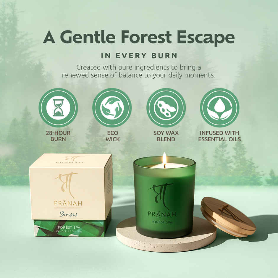 Pranah Senses | Forest Spa | Scented Candle