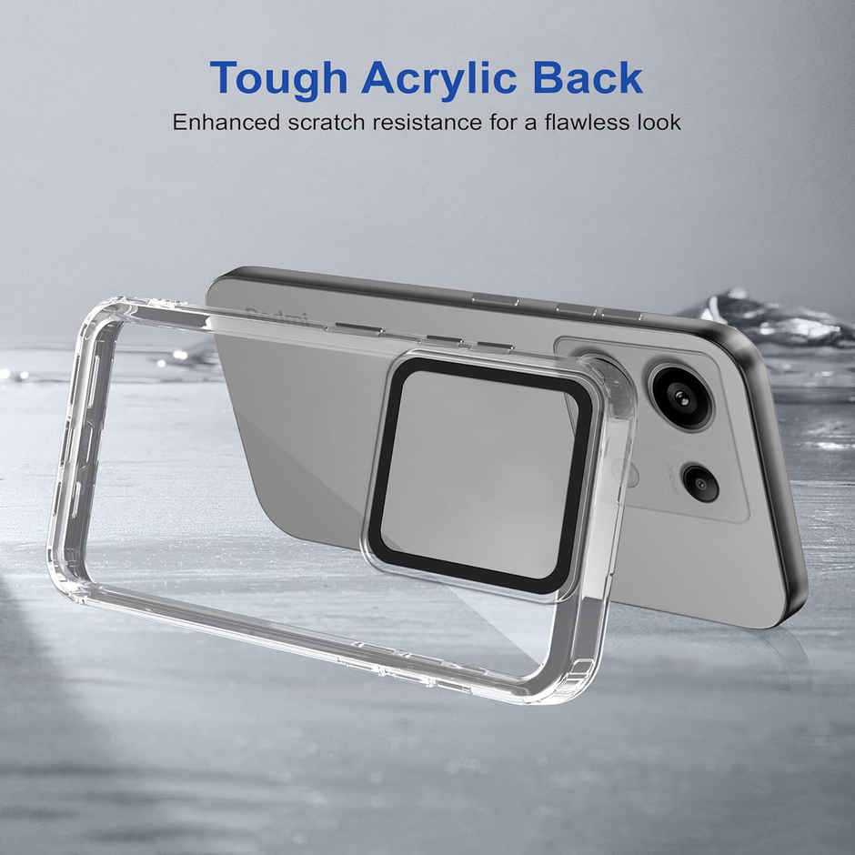 Zapcase Back Cover for Mi Redmi Note 13 Pro 5G | Space-Clear