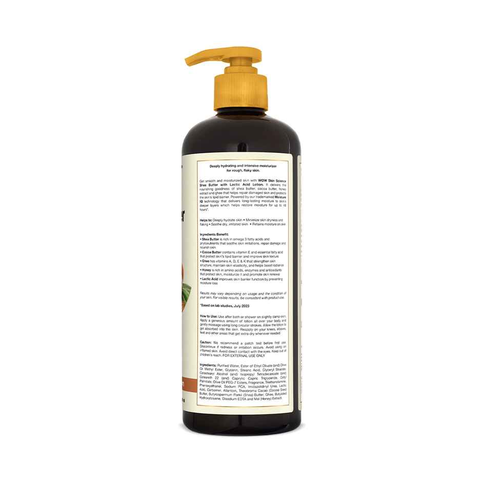WOW Skin Science Shea Butter & Cocoa Butter Body Lotion