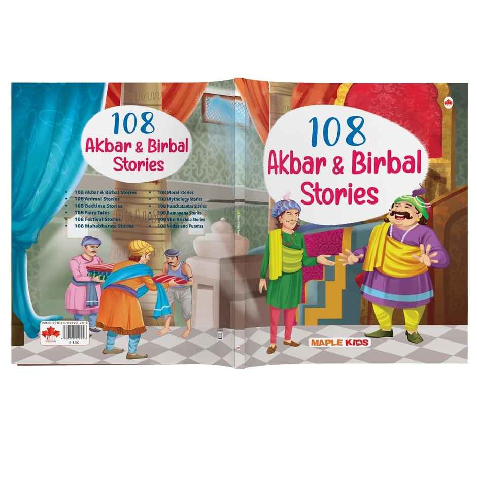 108 Akbar Birbal Stories (Illustrated) - Story Book for Kids