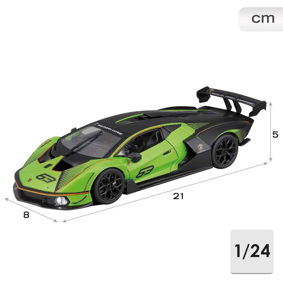 Bburago Licensed 1:24 Racing Lamborghini Essenza Scv12 | Green