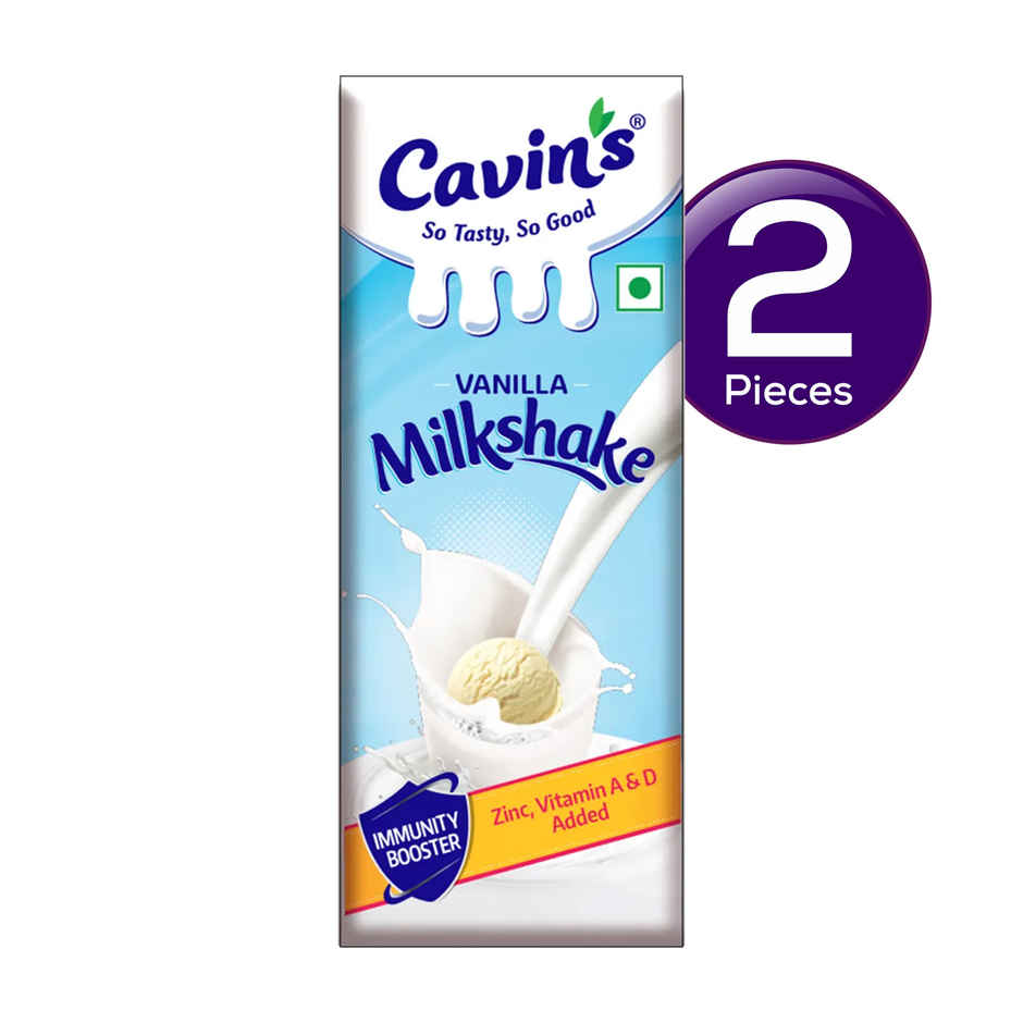 Cavin's Vanilla Milkshake Combo
