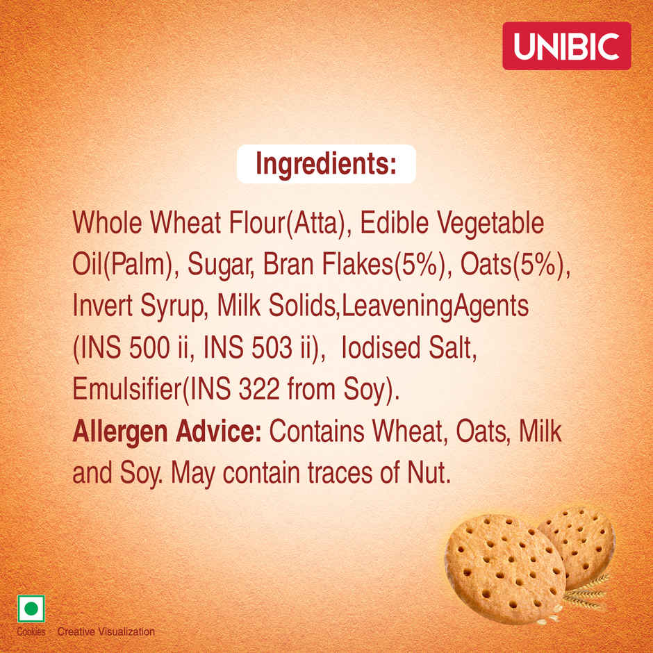 UNIBIC Daily Digestive Oatmeal Cookies