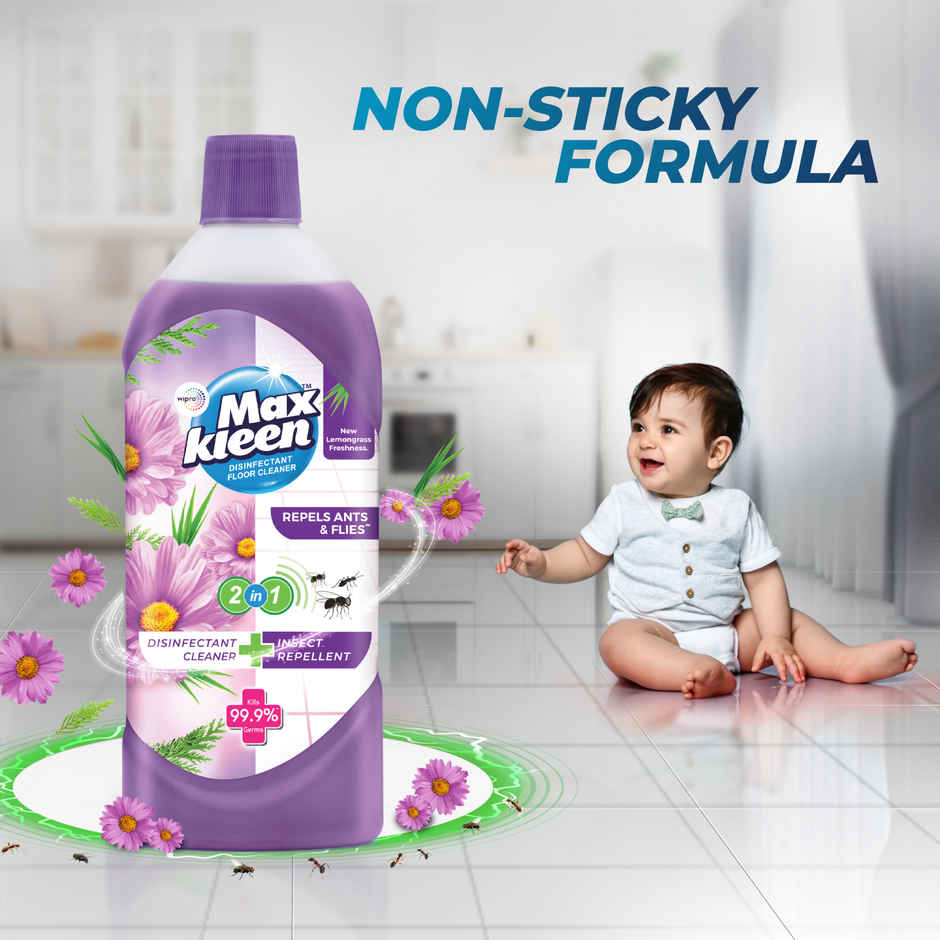 Maxkleen Insect Repellent Floor Cleaner | Lemongrass Combo 