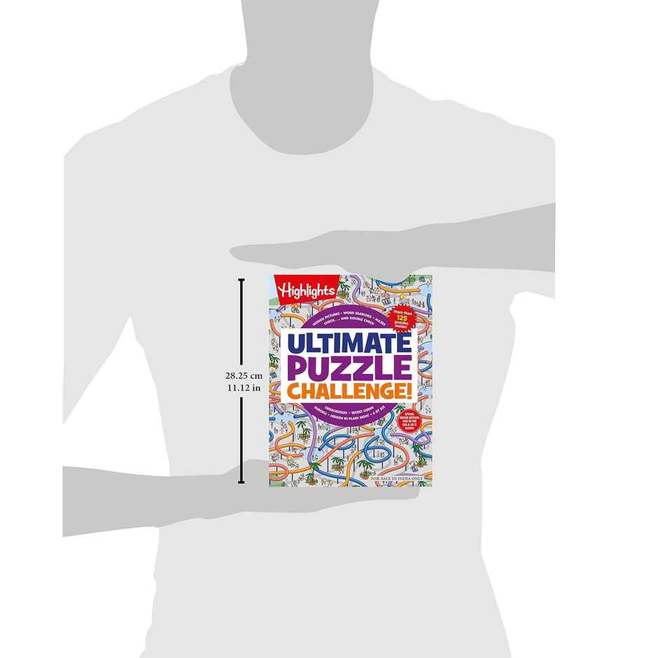 Ultimate Puzzle Challenge- More Than 125 Puzzles - Children Book | English