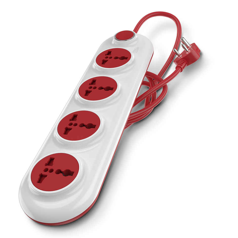 GM 3253 I-Croft 4+1 Power Strip - Master Switch | Indicator | Safety Shutter