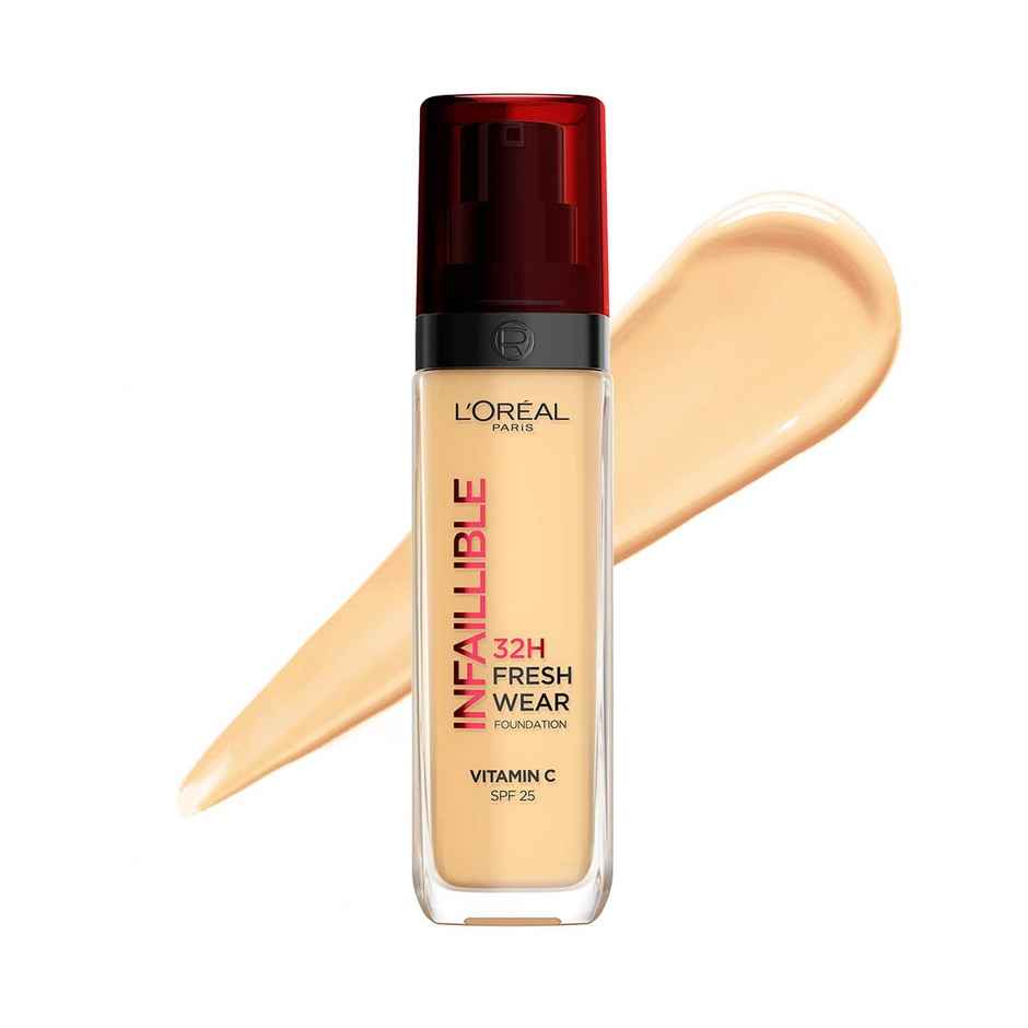 L'Oreal Paris Infallible 32H Fresh Wear Foundation, 140 Golden Beige