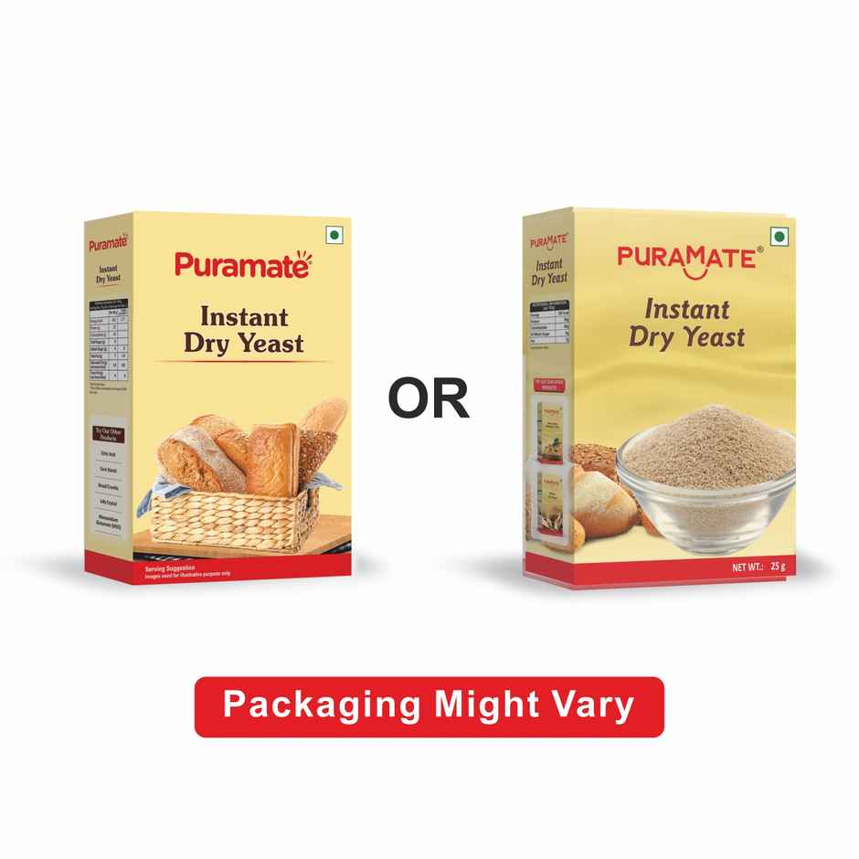 Puramate Instant Dry Yeast | Baking Ingredient