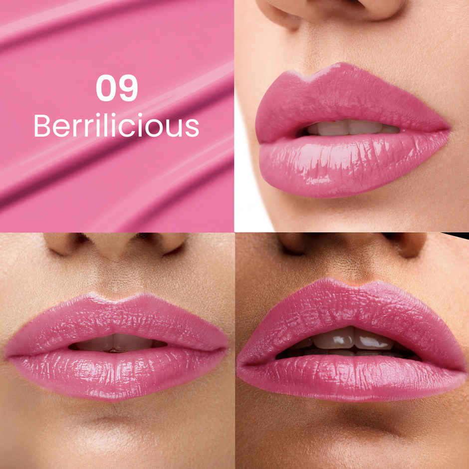 Swiss Beauty Plump Up Wet Lip Gloss For Glossy And Fuller Lips | 9 Berrylicious
