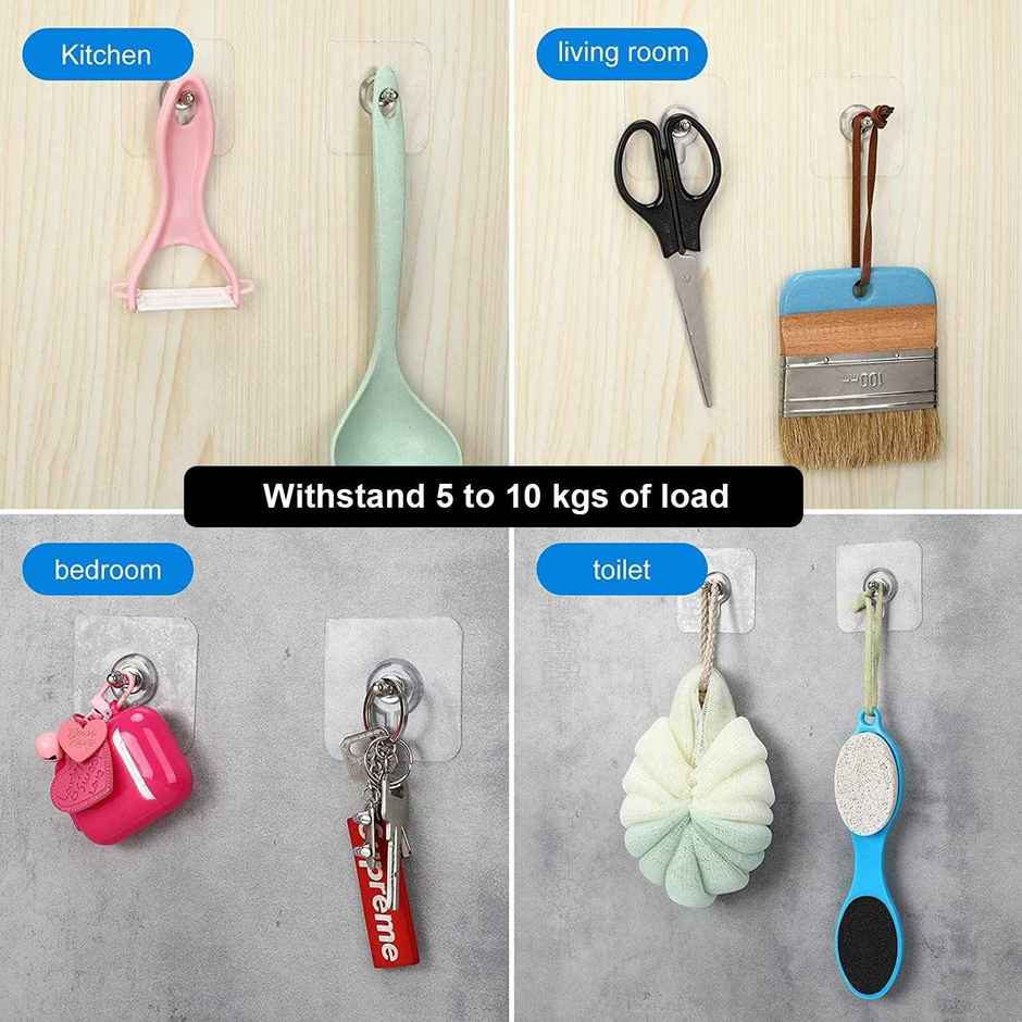 Daluci Frame Hook For Hanging Photos | Artwork | and Wall Decor | Pack Of 10