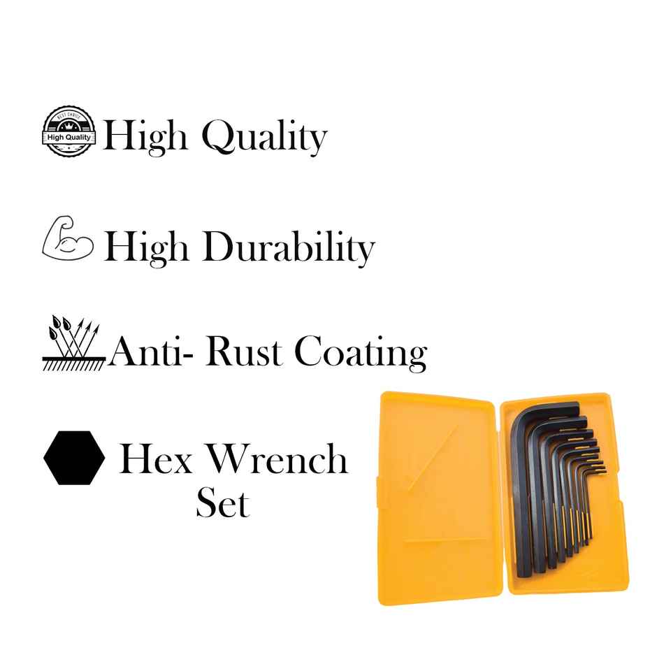 Themisto Th-T09 9Pcs Allen Key Set