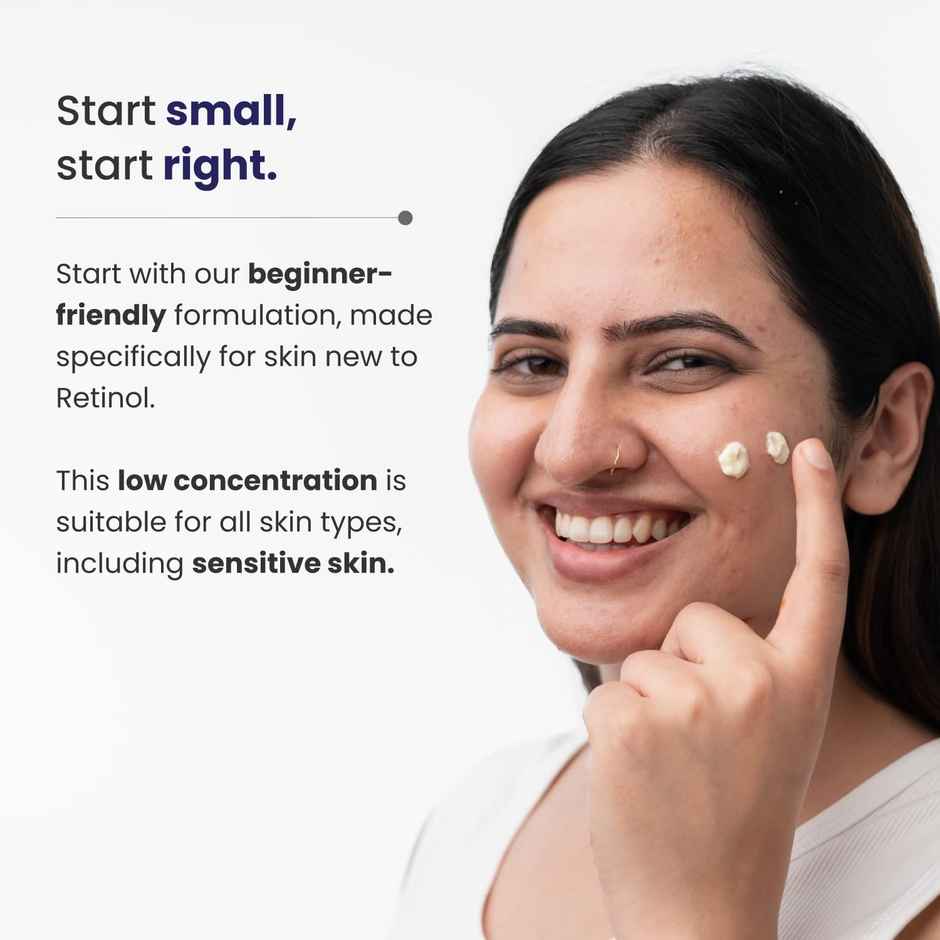 Re'Equil 0.1% Retinol Night Cream For Wrinkles & Skin Tightening