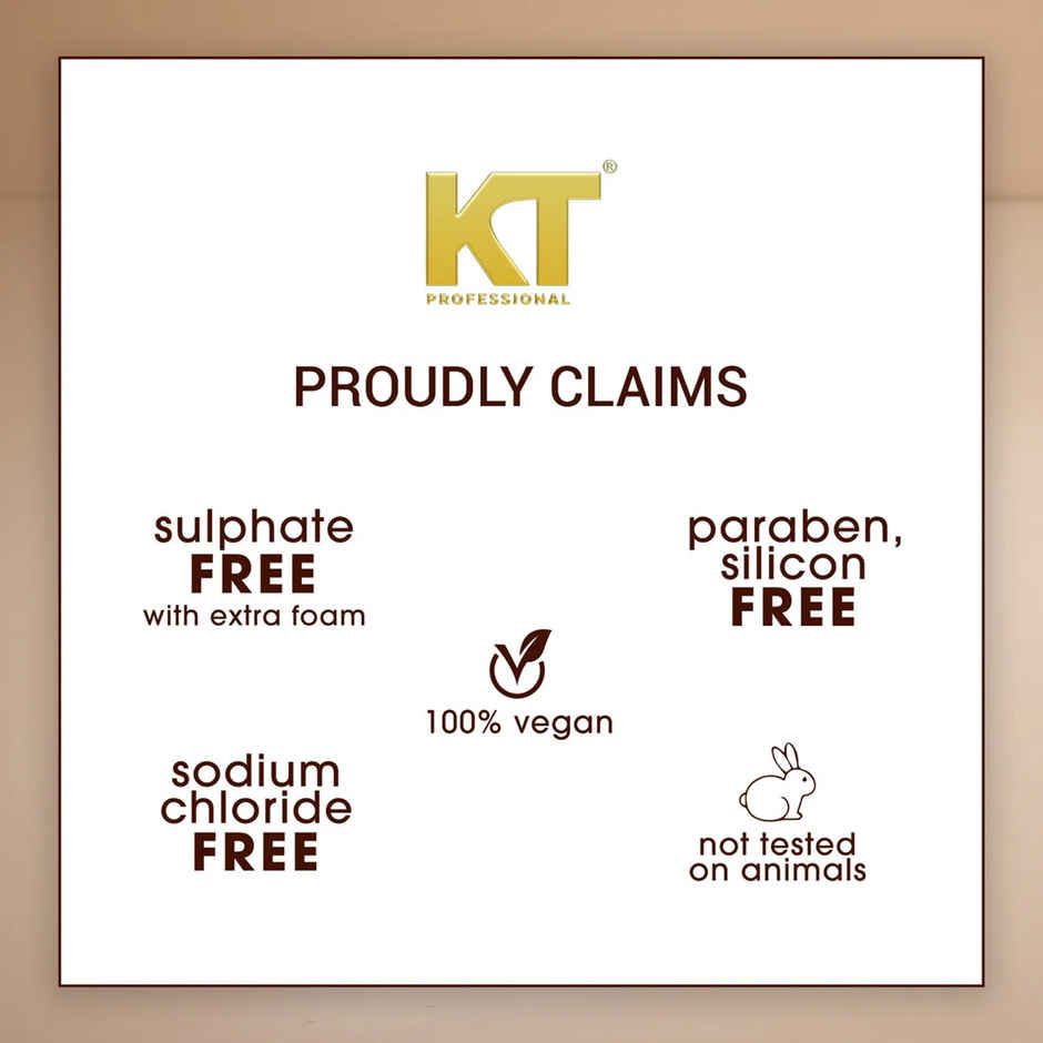 KT Professional Pure Organic Argan Oil Hair Serum with Vitamin E