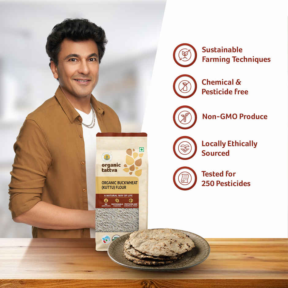 Organic Tattva Buckwheat | Kuttu Flour