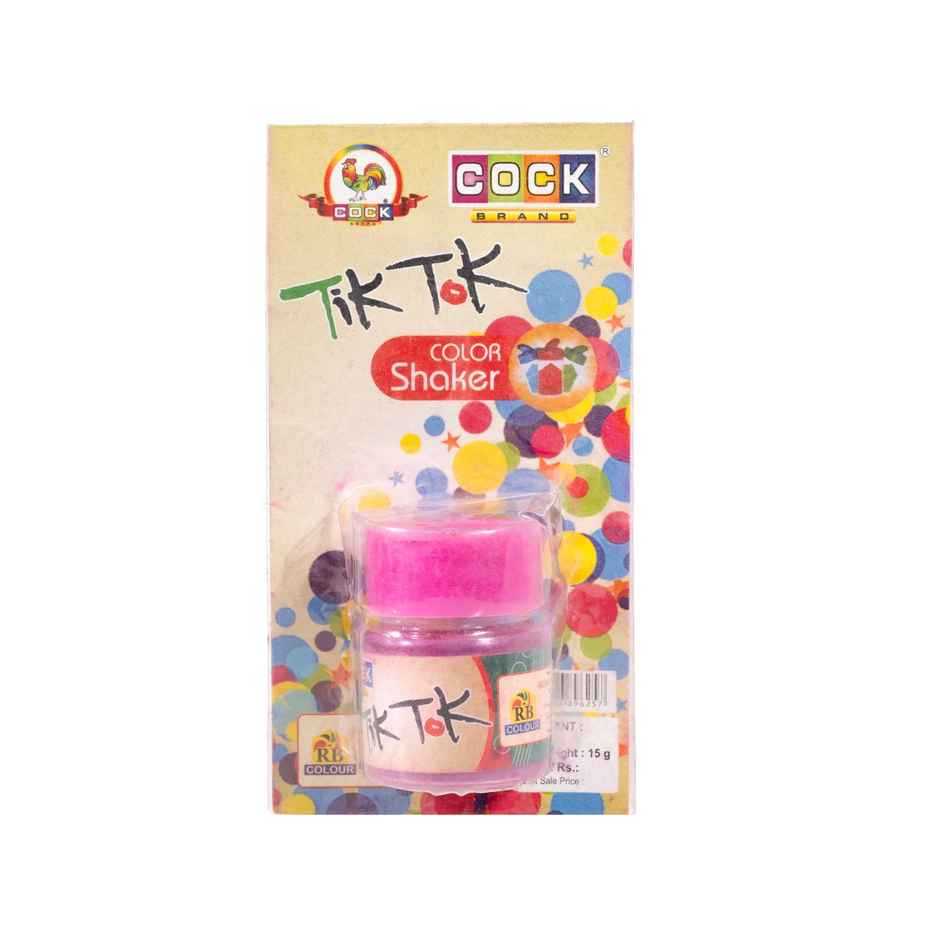 Cock Rooh Rang Tik Tok | Pink | 15 g | Holi Pakka Color | Pichai