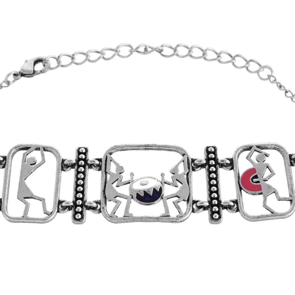 Voylla Warli Rangilo Maro Dholna Bracelet