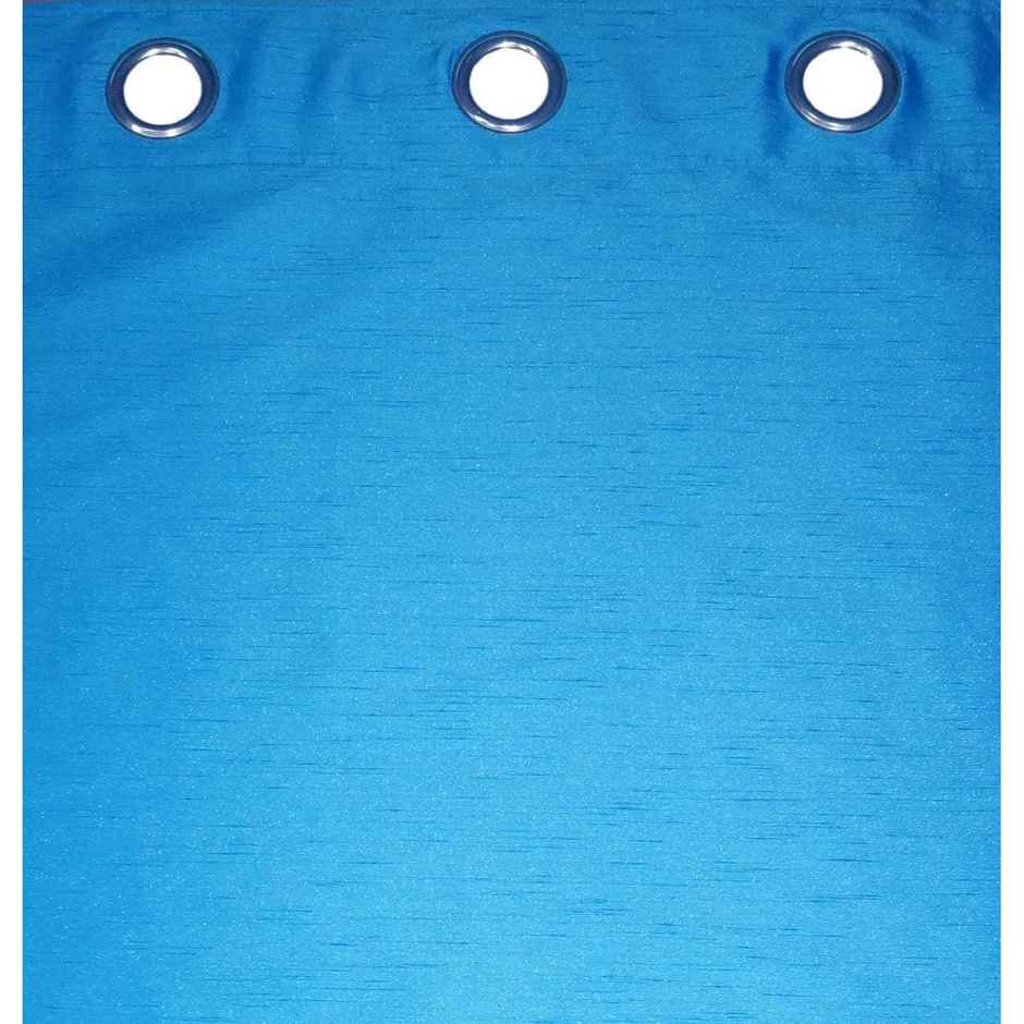 Lushomes Lined Curtain - Blue | 5 ft | Urban Space | Curtains for Living Room | 54 x 60 inch