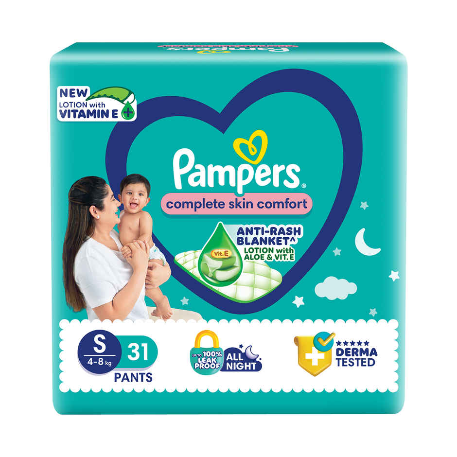 Pampers All Round Protection Pant Style Diaper | S | 31 pcs
