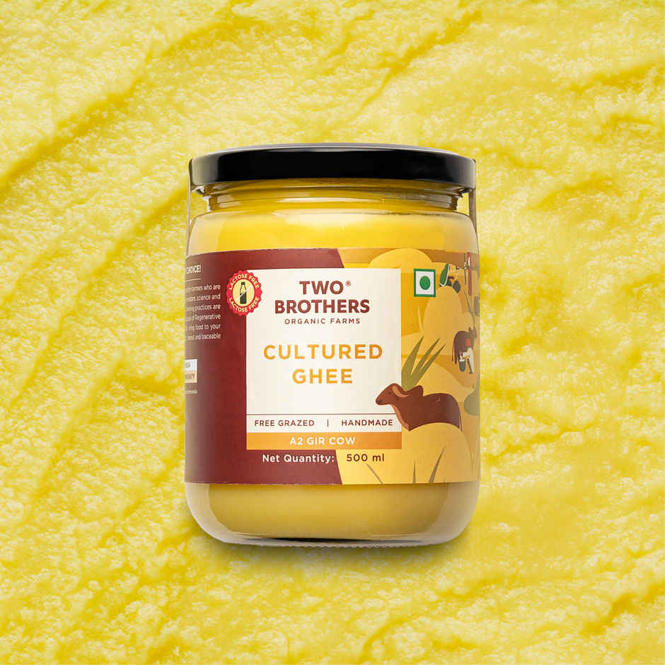 Two Brothers A2 Cultured Cow Ghee | Desi Gir Cow