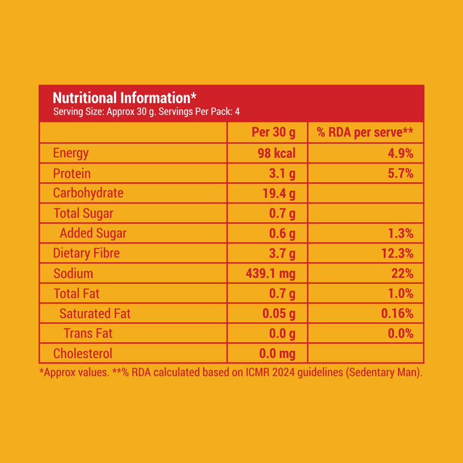 Slurrp Farm No Maida Instant Millet Noodles- Magic Masala, Not Fried, Millet Noodles (Pack Of 2) Combo 