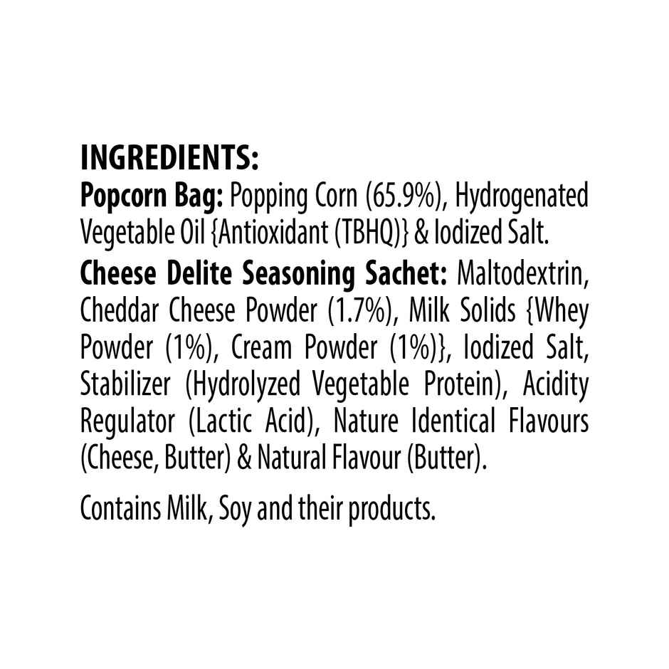 ACT II Microwave Popcorn | Cheese Delite, Hot & Fresh in 3 mins
