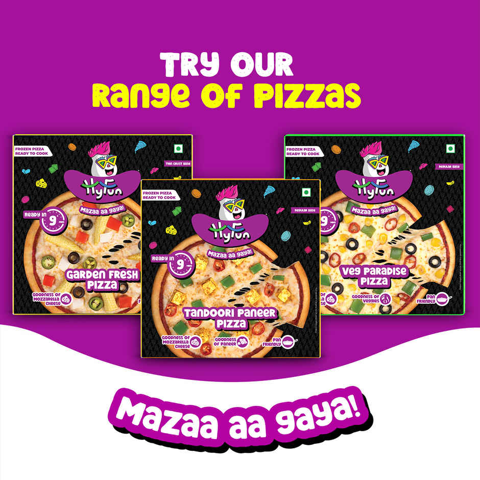 HyFun Margherita Pizza, Cheesy Snack | Frozen