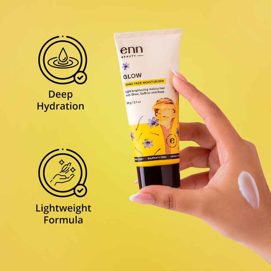Enn Beauty Glow Oil Free Face Moisturizer With Goodness of Ghee