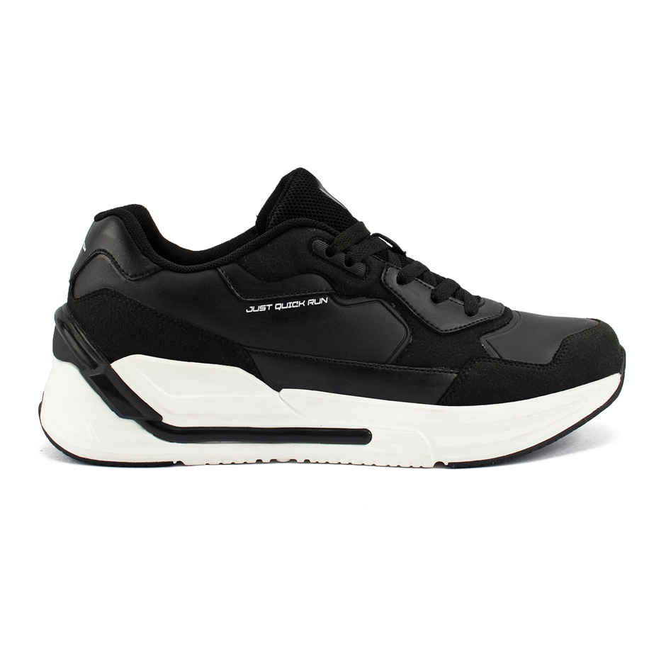 JQR Men's Kevlar Sneakers | Z.Black and B.White - 9