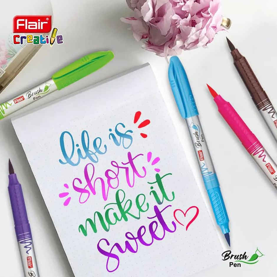 Flair Creative Brush Pen With Flexible Tip