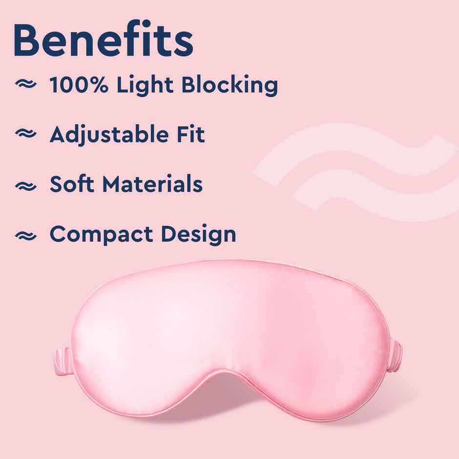 GUBB Satin Eye Mask - Pink