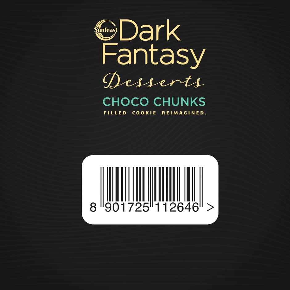 Sunfeast Dark Fantasy Desserts Choco Chunks Filled Cookie Reimagined