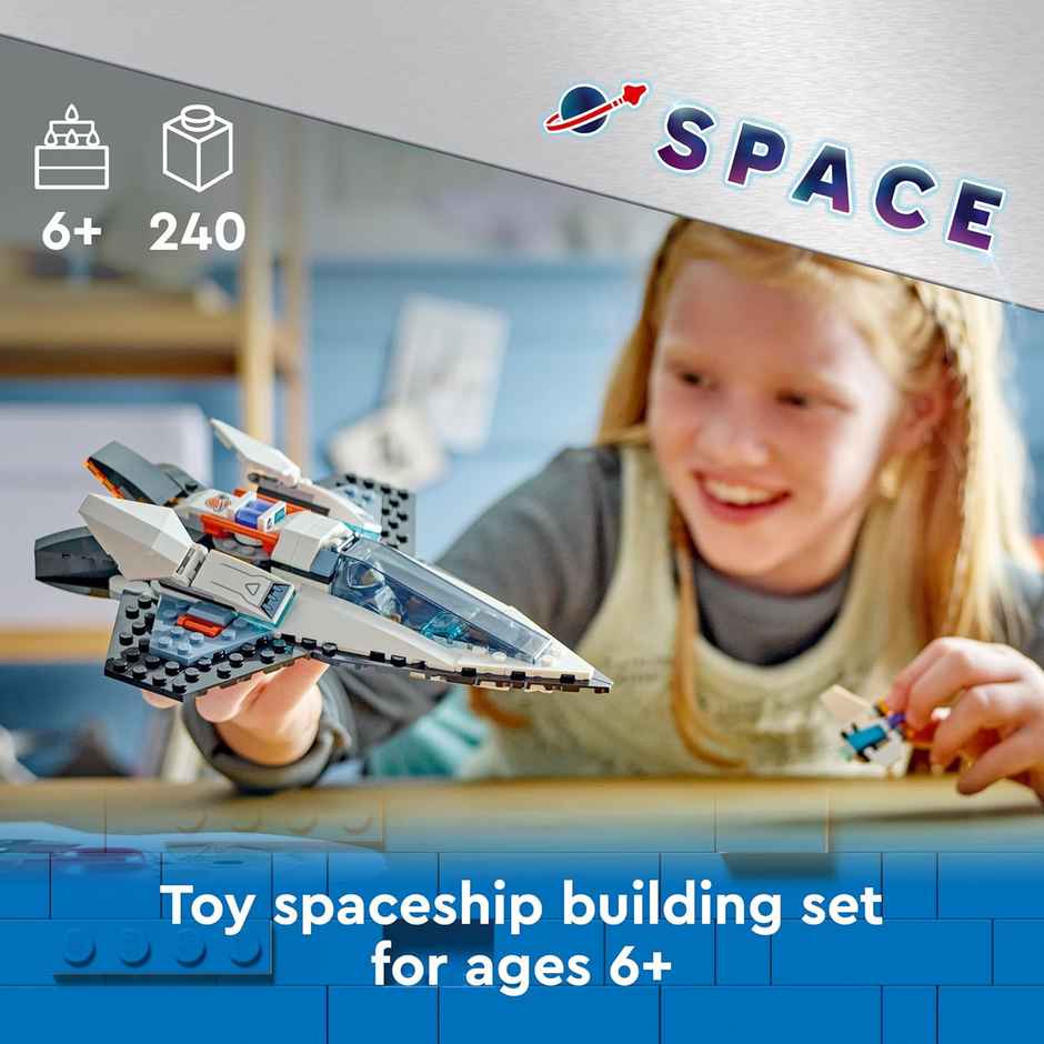Lego City Interstellar Spaceship Toy Playset (240 Pieces)