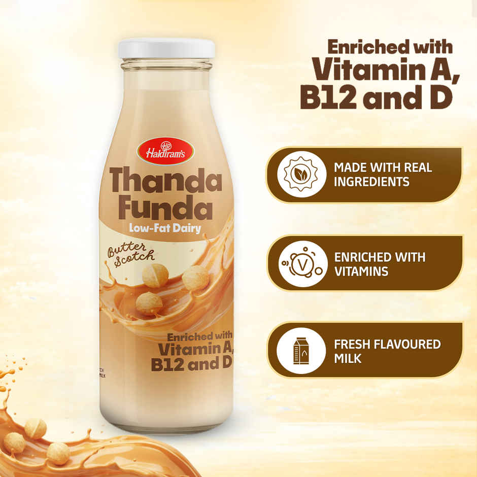 Haldiram Thanda Funda Butter Scotch Milk