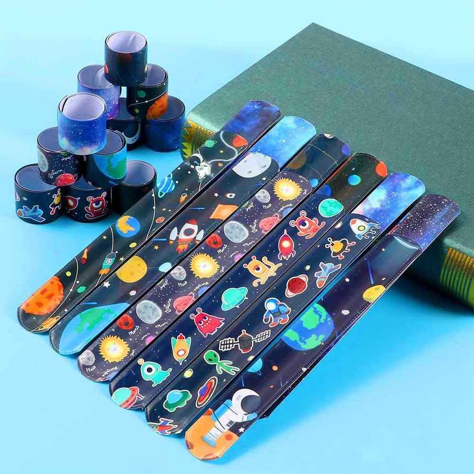 Space Theme Slap Bands For Return Gifts | Party Propz