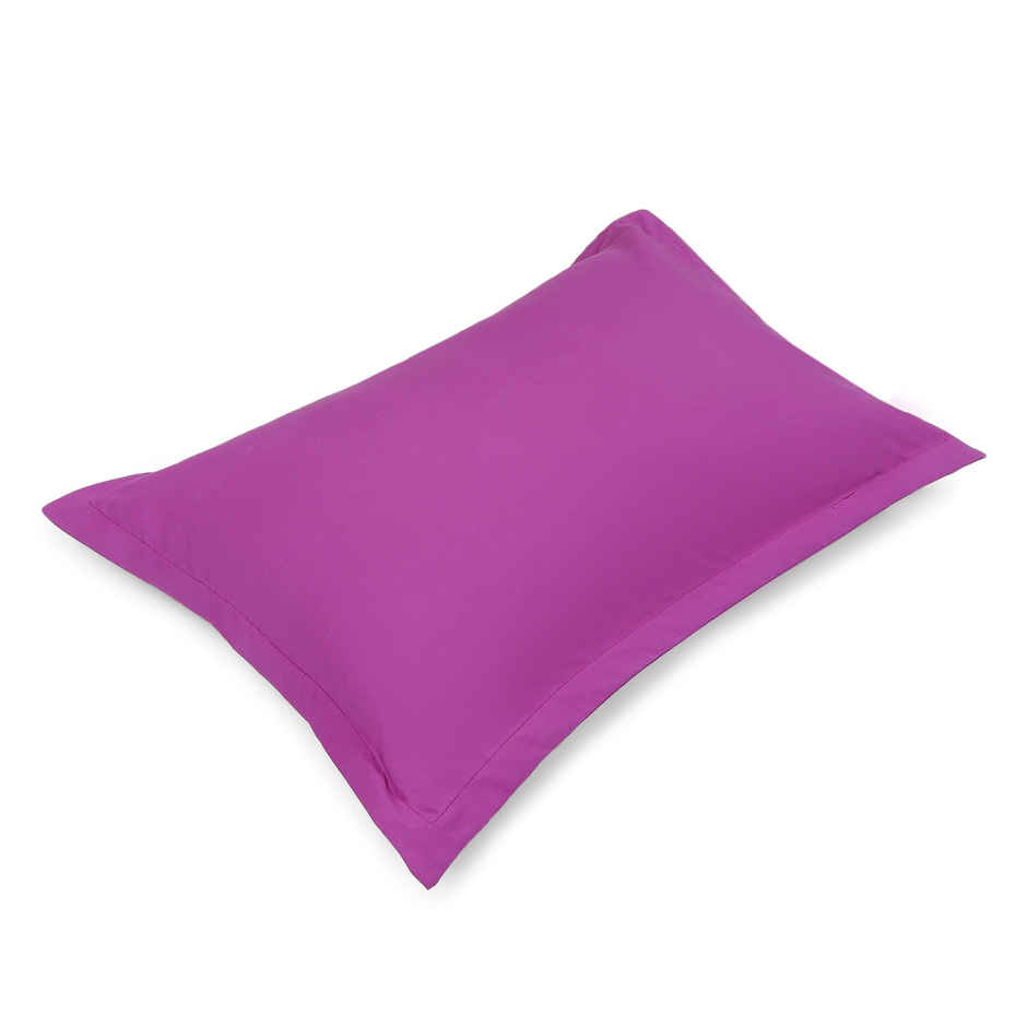 Status Pillow Cover Set Of 2 46 Cm x 69 Cm - Purple