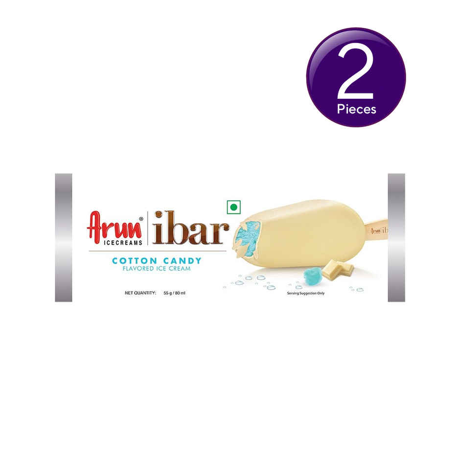 Arun Cotton Candy Ibar Ice Cream Stick Combo
