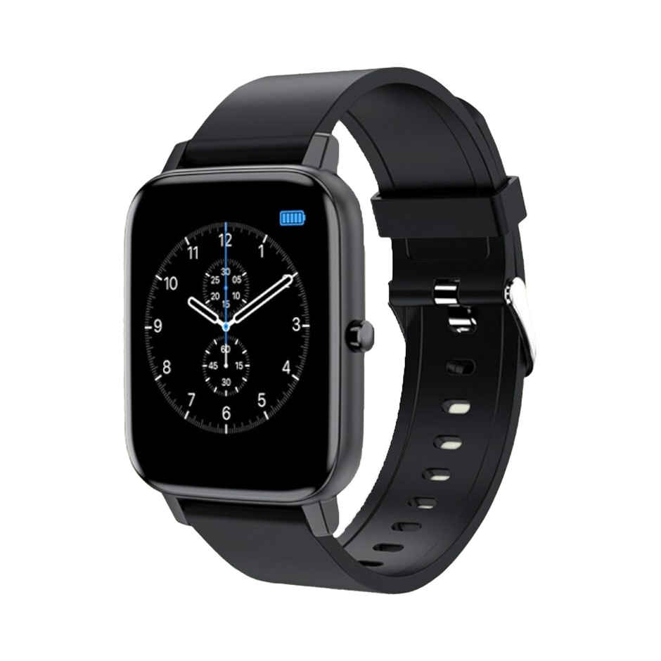 TAGG Verve Plus Smartwatch - 1.69" Display | SpO2 Monitor - Black