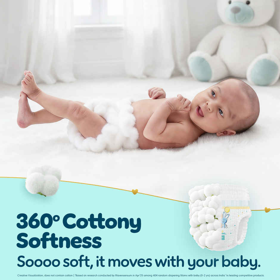 Pampers Premium Care Pants XS 30 | No Marks Design | India's Softest Diaper