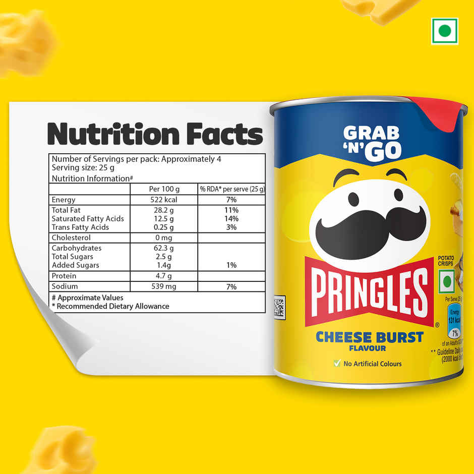 Pringles Cheese Burst