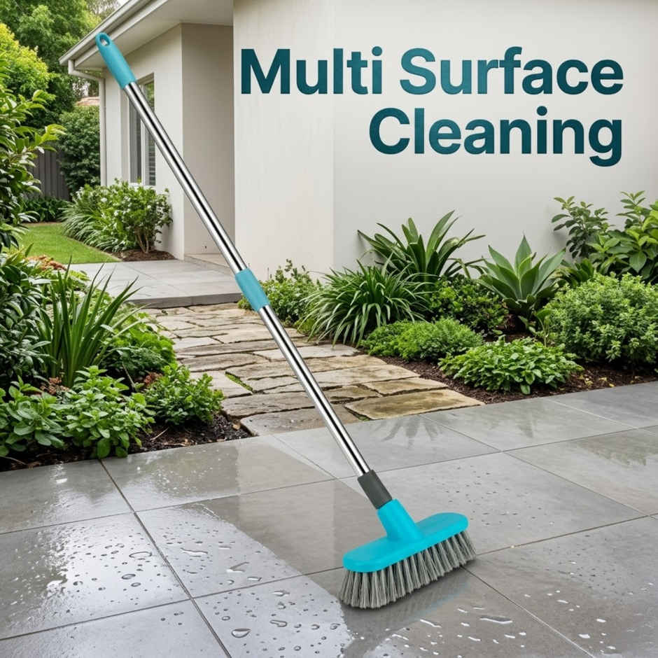 Proclean Hardy Brush - Small | 6 Inch | With SS Handle | Bathroom Brush | 31 Inch