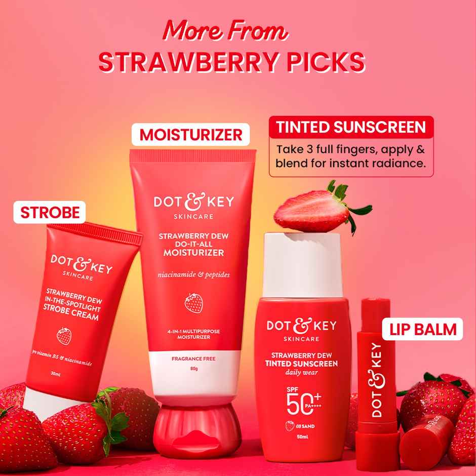 Dot & Key Strawberry Dew Tinted Sunscreen SPF 50+ PA++++ - 03 Sand