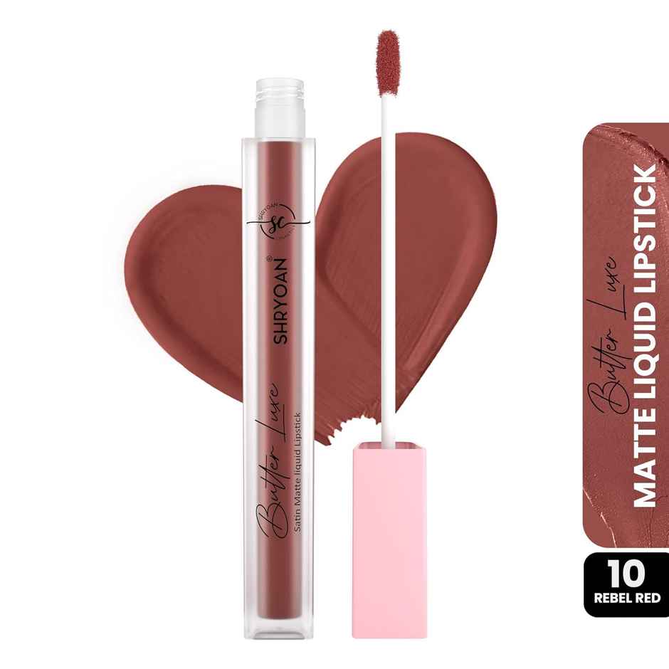 Shryoan Butter Luxe Matte Liquid Lipstick - Rebel Red