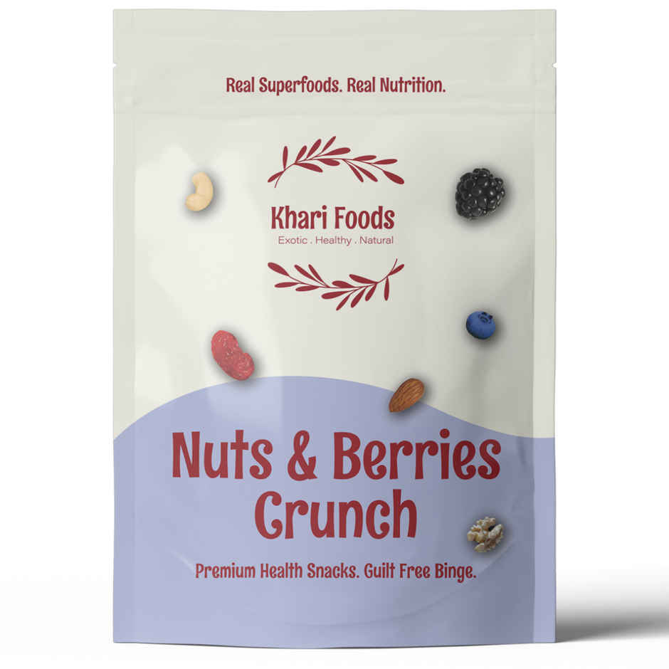 Khari Foods Nuts Berries Premium Trail Mix - Buy at ₹192 Online ...