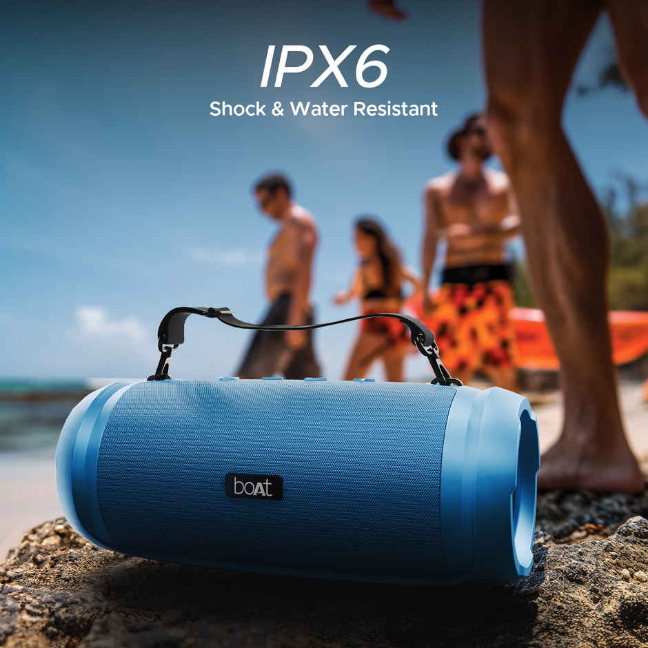 boAt Stone 1500 40W Portable Wireless Speaker with Roaring Sound | Dual EQs | Type-C | Blue