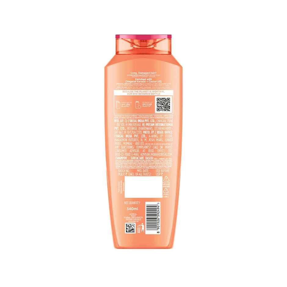 L'Oreal Paris Dream Lengths Shampoo for long,lifeless hair to Nourish and Repair