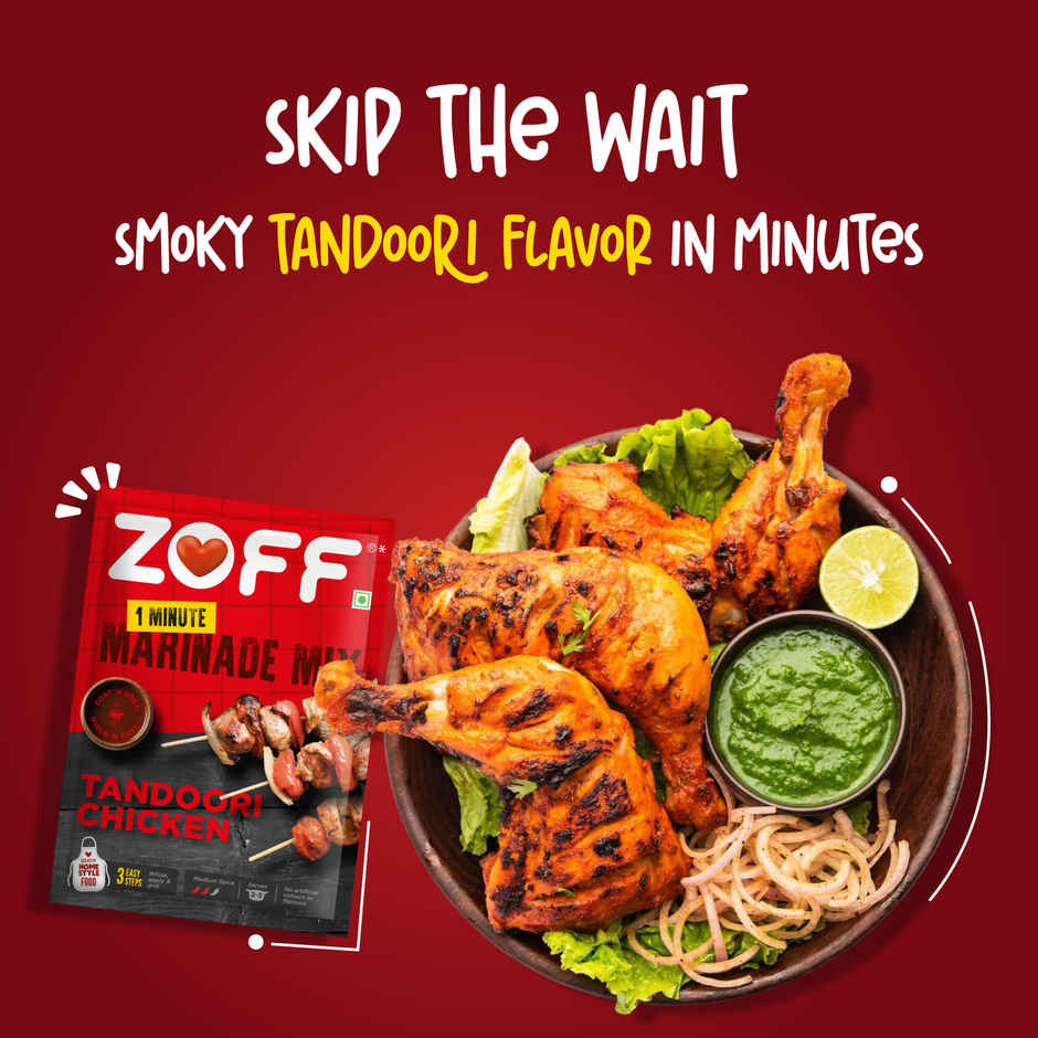Relish Chicken Breast Boneless (500g) and Zoff Marinde Mix Tandoori Chicken (25g) Combo   
