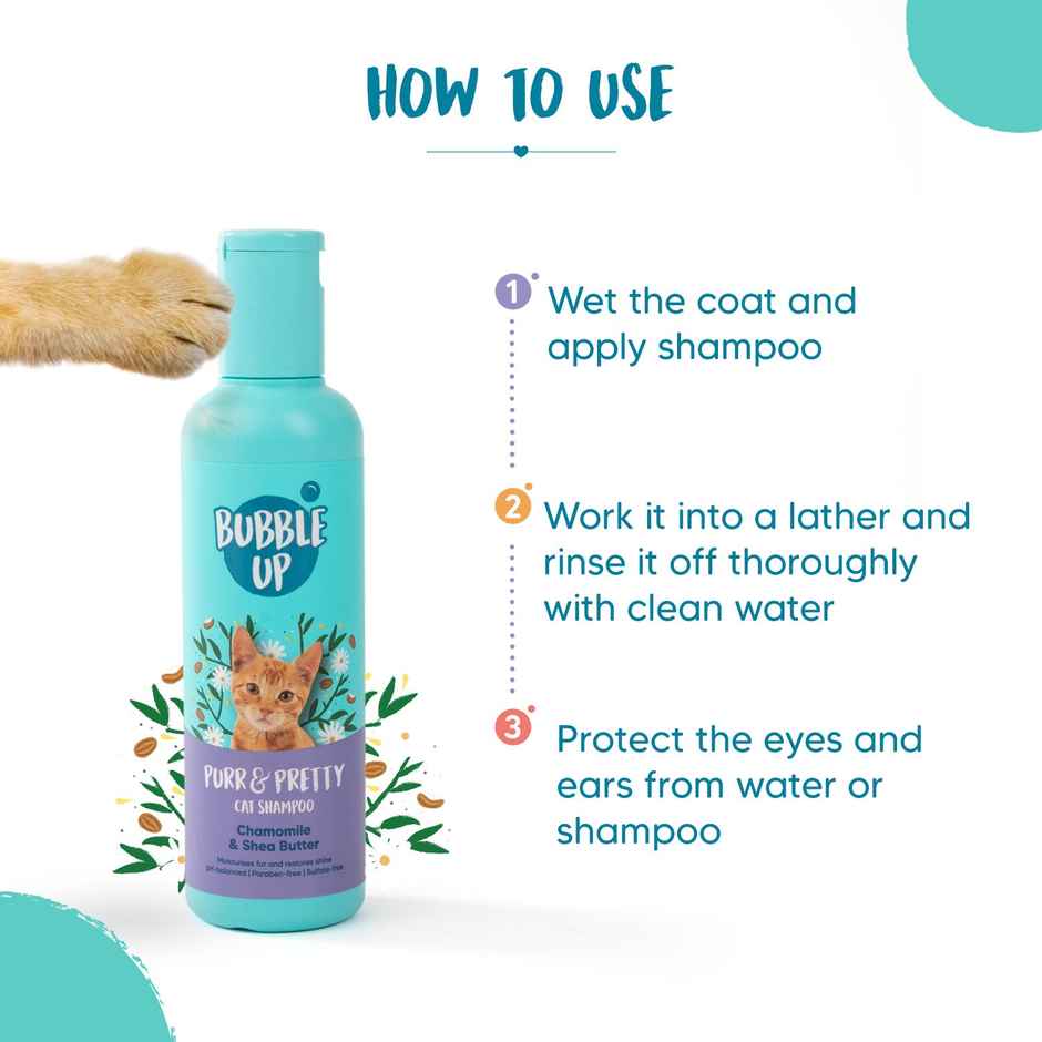 HUFT Bubble Up Cat Shampoo - Chamomile & Shea Butter