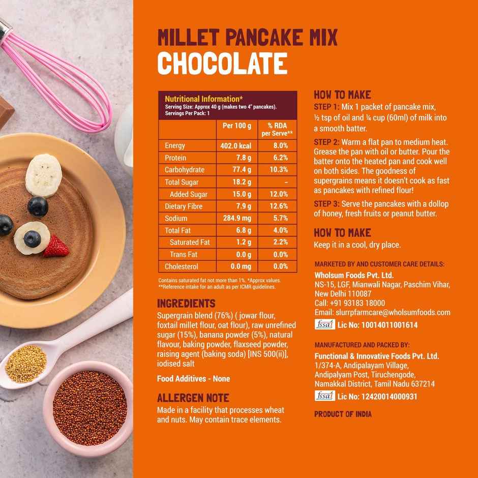 Mille Slurrp Farm Trial Pack Pancake Mix Combo